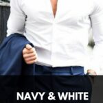 Navy & White Outfit Inspiration For Males